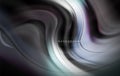 Fluid liquid colors design, colorful marble or plastic wavy texture background, glowing multicolored elements on black Royalty Free Stock Photo