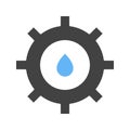 Fluid Mechanics icon vector image.