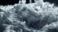 Fluid mechanics visualization creating complex flow patterns in transparent media