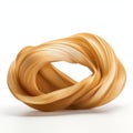 Fluid Organic Bamboo Ribbon Sculpture - 3d Model Photo