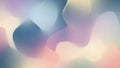 Fluid Pastel Gradient Abstract Background Smooth Liquid Shapes Blurry Colors Modern Digital Texture Wallpaper Royalty Free Stock Photo
