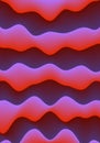 Fluid Pattern Vivid Violet Red Gradient Vertical Background