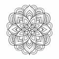 Fluid Simplicity: Graceful Mandalas And Geometric Patterns Coloring Book