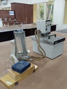 fluid viscosity measuring instrument in the basic physics laboratory static and dynamic fluid practicum