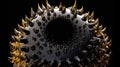 Fluidic Fascination: A Captivating Photo of Ferrofluid\'s Dynamic Beauty