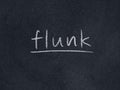 Flunk Royalty Free Stock Photo