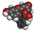 Fluorescein fluorescent molecule.