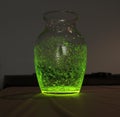 Fluorescent jar Royalty Free Stock Photo