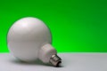 Fluorescent Lamp: Green Energy Royalty Free Stock Photo