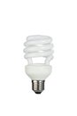 Fluorescent light bulb Royalty Free Stock Photo