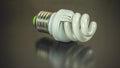 Fluorescent light bulb Royalty Free Stock Photo