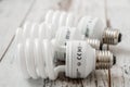 Fluorescent Light Bulbs Royalty Free Stock Photo