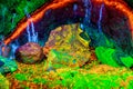 Fluorescent rocks of sterling hill mine