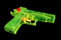 Fluorescent Water Pistol Royalty Free Stock Photo