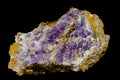 Fluorite With lead ore.