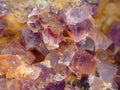 fluorite mineral crystal texture Royalty Free Stock Photo