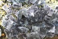 fluorite mineral texture Royalty Free Stock Photo