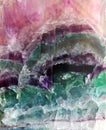 Fluorite pattern Royalty Free Stock Photo