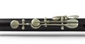 Flute detail Royalty Free Stock Photo