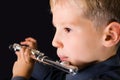 Flute sounds Royalty Free Stock Photo