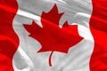 Aletear canadá bandera como textura o bandera les en viento 