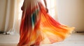 Colorful Silk Maxi Skirt: Bold, Beautiful, And Multicolored