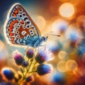 Fluttering Harmony - The Enchanting Symphony of Butterfly Wings Royalty Free Stock Photo