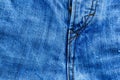 Parts of jeans trousers Royalty Free Stock Photo
