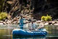 Fly Fishing from a drift boat