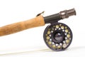 Fly Fishing Gear Rod and Reel Royalty Free Stock Photo