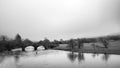 Fly fishing on the River Dee