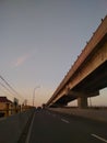 The fly over was taken in the afternoon, with the sunset being more beautiful to look at, making it a beautiful sight to see