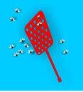 Fly swatter Royalty Free Stock Photo