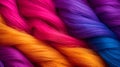 Fly texture of wool with bright and juicy colors Royalty Free Stock Photo