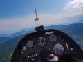 I want to fly the Mont-Blanc Royalty Free Stock Photo