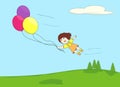 Flyaway balloons