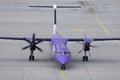 FlyBe jet on the apron Royalty Free Stock Photo