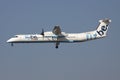 Flybe Bombardier Dash 8 Royalty Free Stock Photo