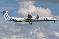 flybe Bombardier DHC-8-400 Dash 8 Royalty Free Stock Photo