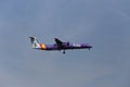 Flybe Dash 8-400 landing