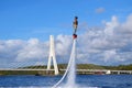 Flyboard Royalty Free Stock Photo