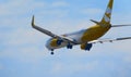 Flybondi.Boing 737 approaching El Palomar airport, Buenos Aires, Argentina. 10/26/2019