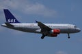 SAS airplane flying to various destinations