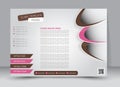 Flyer, brochure, magazine cover template design landscape orientation Royalty Free Stock Photo