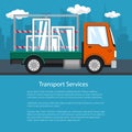 Flyer of Small Truck Transports Windows
