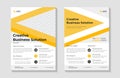 Corporate business multipurpose flyer template design and brochure booklet page.