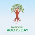 Flyers honoring National Roots Day or promoting associated events might utilize National Roots Day vector graphics. design of