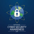 Flyers promoting National Cybersecurity Awareness Month or associated events can utilize the National Cybersecurity Awareness