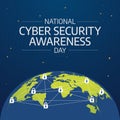 Flyers promoting National Cybersecurity Awareness Month or associated events can utilize the National Cybersecurity Awareness