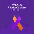 Flyers promoting World Psoriasis Day or other events can utilize World Psoriasis Day vector graphics. design of a flyer, a